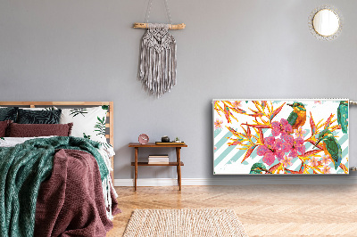 Cobertura magnética para radiador pássaros de verão