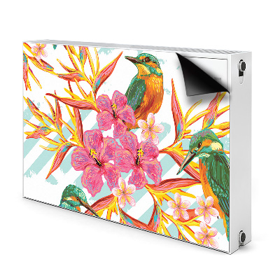 Cobertura magnética para radiador pássaros de verão