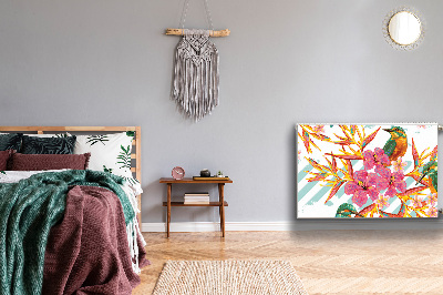 Cobertura magnética para radiador pássaros de verão