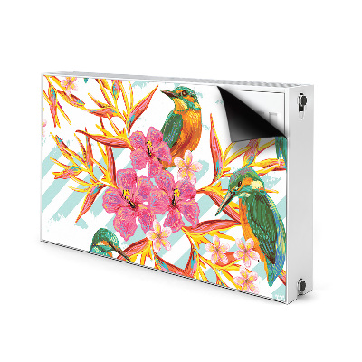 Cobertura magnética para radiador pássaros de verão