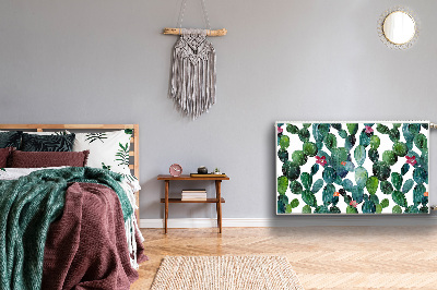 Cobertura magnética para radiador Cactos com flores