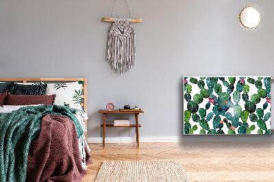 Cobertura magnética para radiador Cactos com flores