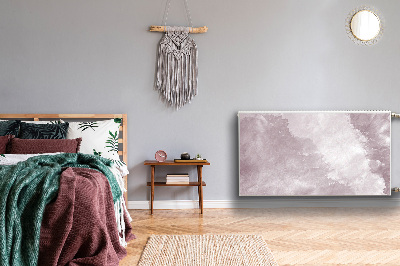 Cobertura magnética para radiador Textura de papel