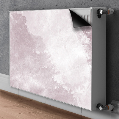 Cobertura magnética para radiador Textura de papel