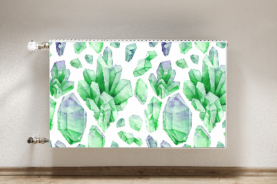 Cobertura magnética para radiador Cristais