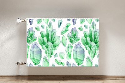 Cobertura magnética para radiador Cristais