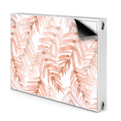 Cobertura magnética para radiador Folhas de laranja