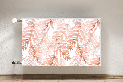 Cobertura magnética para radiador Folhas de laranja