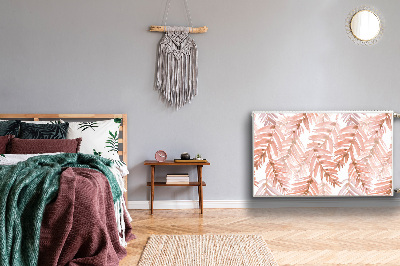 Cobertura magnética para radiador Folhas de laranja