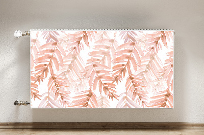 Cobertura magnética para radiador Folhas de laranja