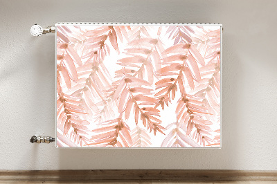 Cobertura magnética para radiador Folhas de laranja