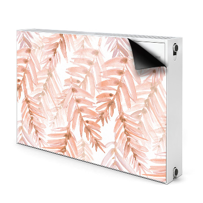 Cobertura magnética para radiador Folhas de laranja