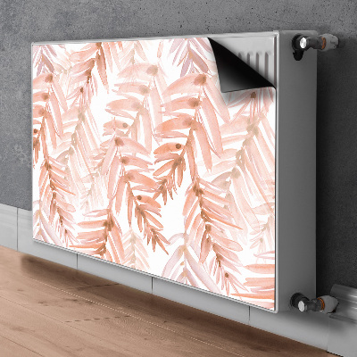 Cobertura magnética para radiador Folhas de laranja