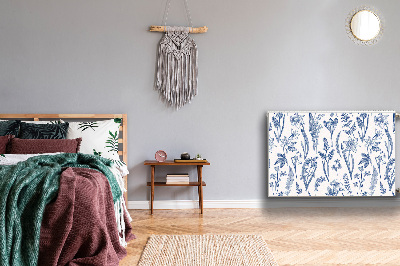 Cobertura magnética para radiador Flores da floresta