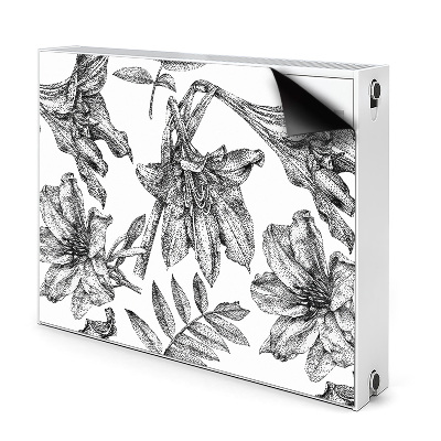 Capa magnética para radiador Lírios