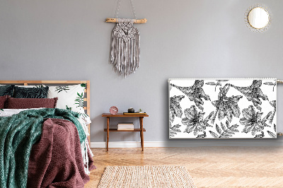 Capa magnética para radiador Lírios