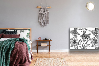 Capa magnética para radiador Lírios