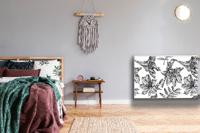 Capa magnética para radiador Lírios