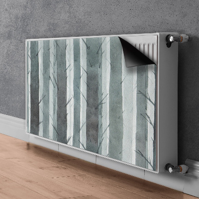 Capa magnética para radiador Padrão de listras 3D