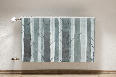 Capa magnética para radiador Padrão de listras 3D