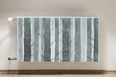 Capa magnética para radiador Padrão de listras 3D