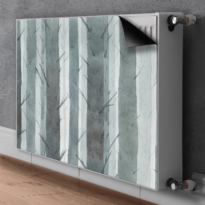 Capa magnética para radiador Padrão de listras 3D