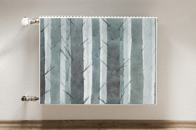 Capa magnética para radiador Padrão de listras 3D