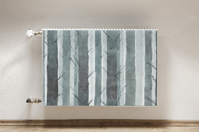 Capa magnética para radiador Padrão de listras 3D