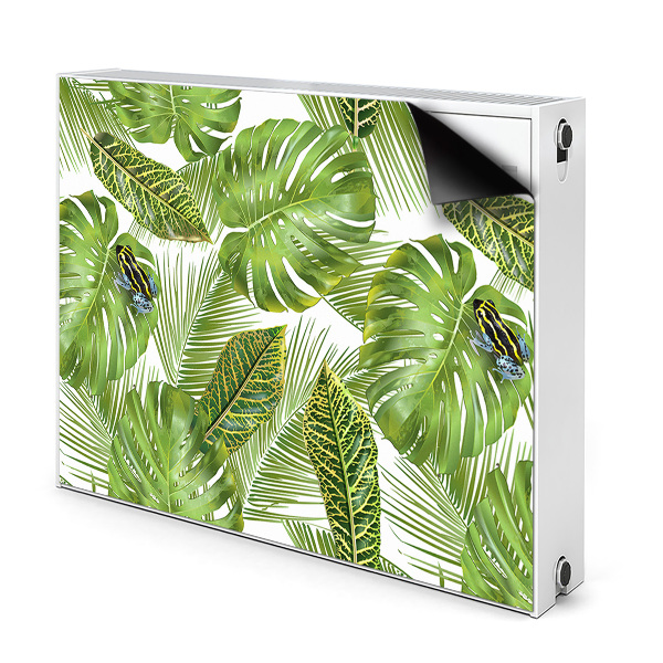 Cobertura magnética para radiador Sapo em uma folha