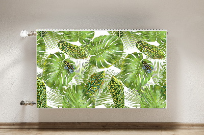 Cobertura magnética para radiador Sapo em uma folha