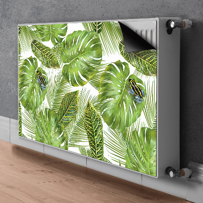 Cobertura magnética para radiador Sapo em uma folha