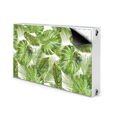 Cobertura magnética para radiador Sapo em uma folha