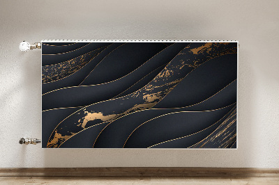 Cobertura magnética para radiador Ondas cinzentas