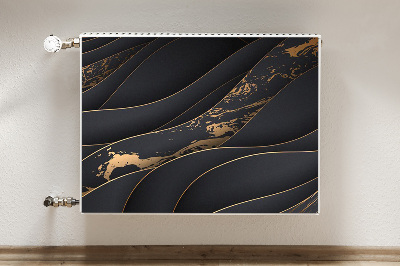 Cobertura magnética para radiador Ondas cinzentas