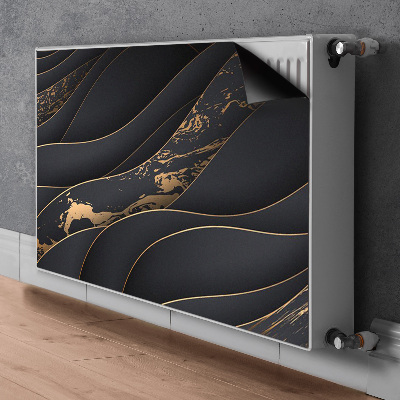 Cobertura magnética para radiador Ondas cinzentas