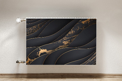 Cobertura magnética para radiador Ondas cinzentas