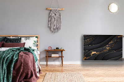 Cobertura magnética para radiador Ondas cinzentas