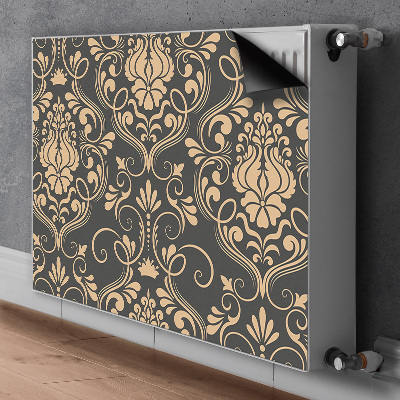 Cobertura magnética para radiador ornamento de ouro