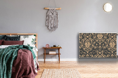 Cobertura magnética para radiador ornamento de ouro