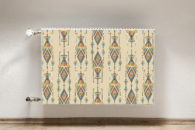 Cobertura magnética para radiador Estilo asteca