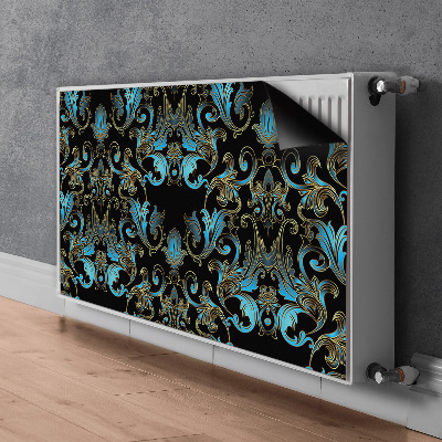 Capa magnética para radiador Padrão barroco