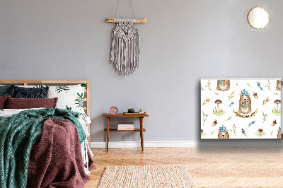 Cobertura magnética para radiador Urso de pelúcia indiano