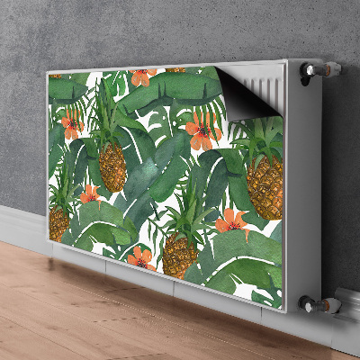Cobertura magnética para radiador Abacaxi tropical