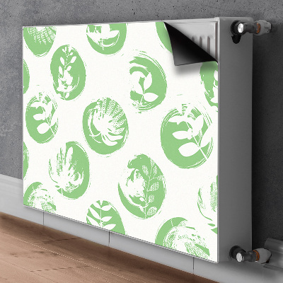 Capa magnética para radiador Plantas em pontos