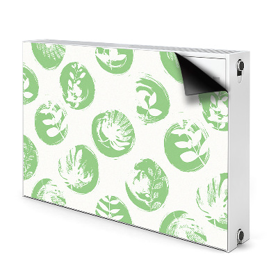 Capa magnética para radiador Plantas em pontos