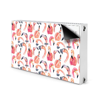 Capa magnética para radiador Flamingos Loucos