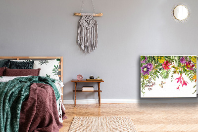 Cobertura magnética para radiador Plantas tropicais