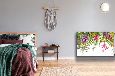 Cobertura magnética para radiador Plantas tropicais