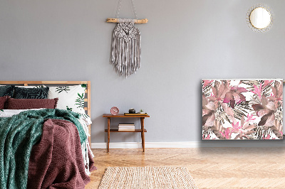 Capa magnética para radiador Rosa tropical