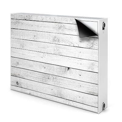 Capa magnética para radiador Tábuas de madeira